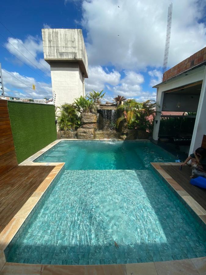 Super Casa Piscina com cascata Villa Manaus Esterno foto