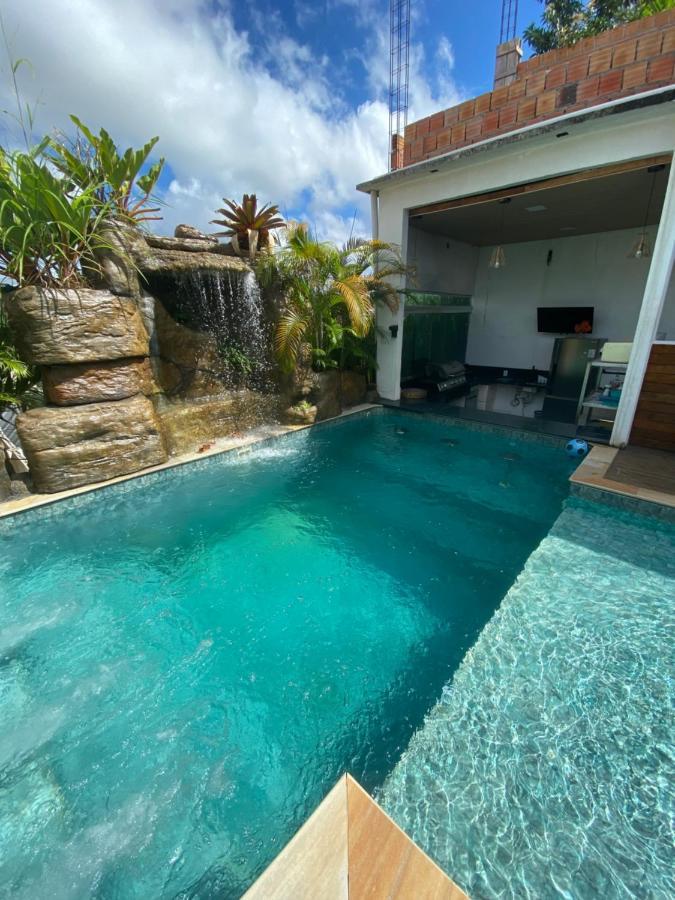 Super Casa Piscina com cascata Villa Manaus Esterno foto